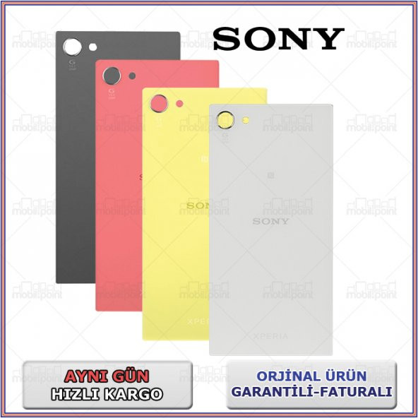 Sony Xperia Z5 Compact Arka Kapak Pil Kapağı
