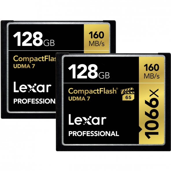 LEXAR 128GB CF Compact Flash Hafıza Kartı 160MB/s 1066x