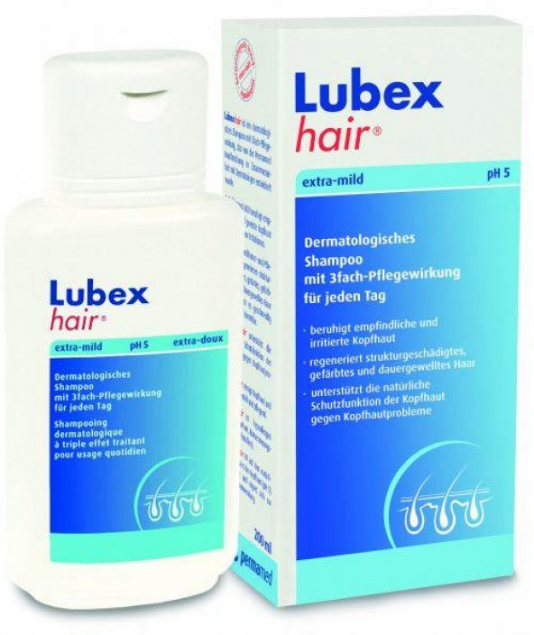 Lubex Hair Shampoo Besleyici-Günlük Şampuanı 200 ml