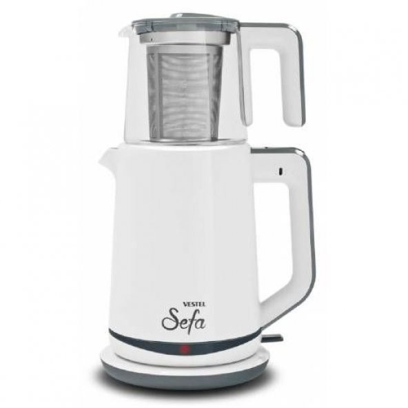 Vestel Sefa Cam Beyaz Çay Makinesi