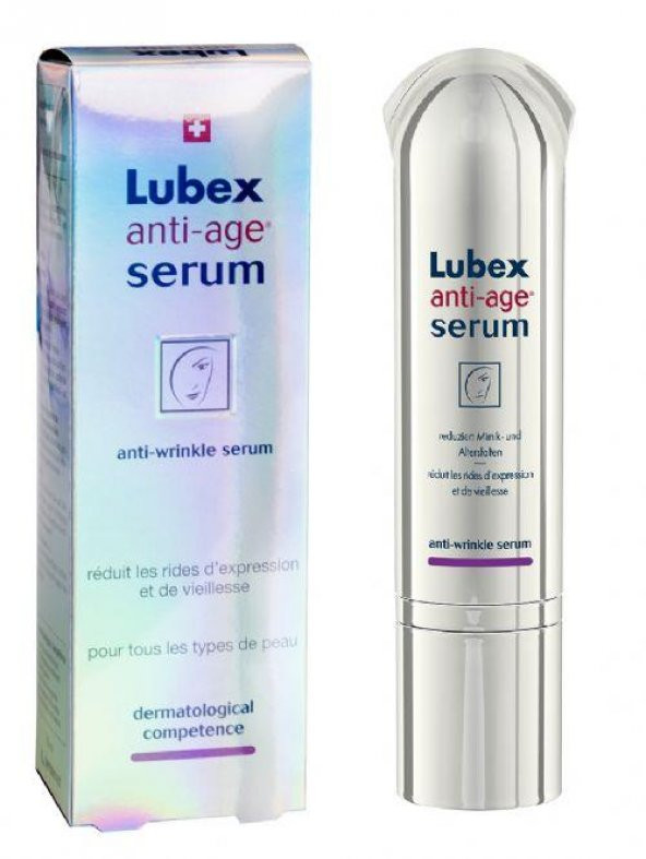 Lubex  Yüz, Boyun ve Dekolte İçin Anti-Age Serum 30 ml