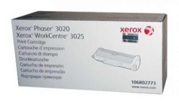 XEROX 106R02773 PHASER 3020/WC3025 SİYAH TONER ORJİNAL 1.500 SAYFA