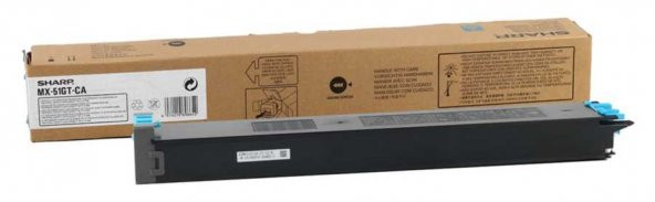 SHARP MX-51GTCA MX-4110/4111/4140/5110 MAVİ TONER ORJİNAL 18K