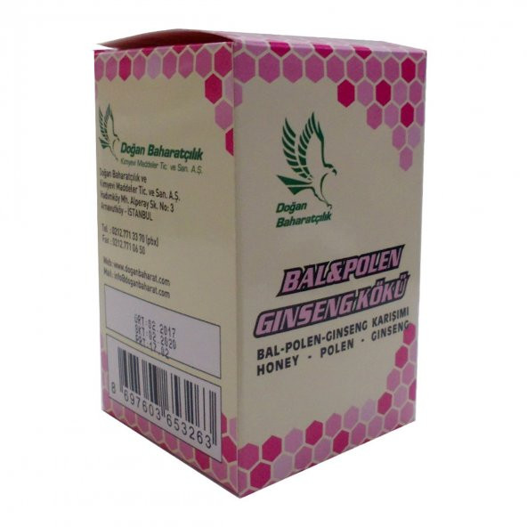 Doğan Bal Polen Ginsengli Karışım Cam Kavanoz 230 Gr - 3