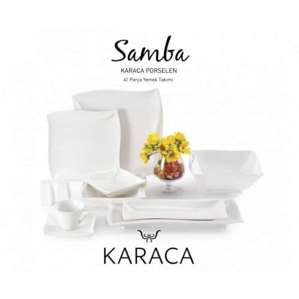 Karaca 41 Prç Samba Complete Set Yemek Takımı