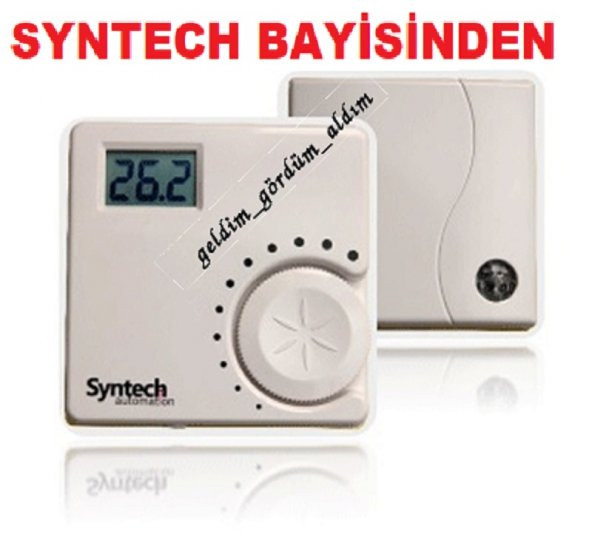 Syntech SYN 176 RF Dijital Ekran Kablosuz Oda Termostatı