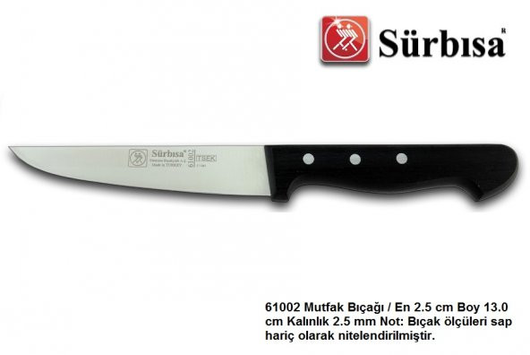 Sürbisa Pimli 61002 Mutfak Bıçağı