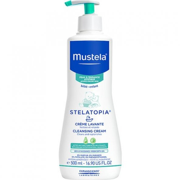 Mustela Stelatopia Cleansing Cream 500 Ml