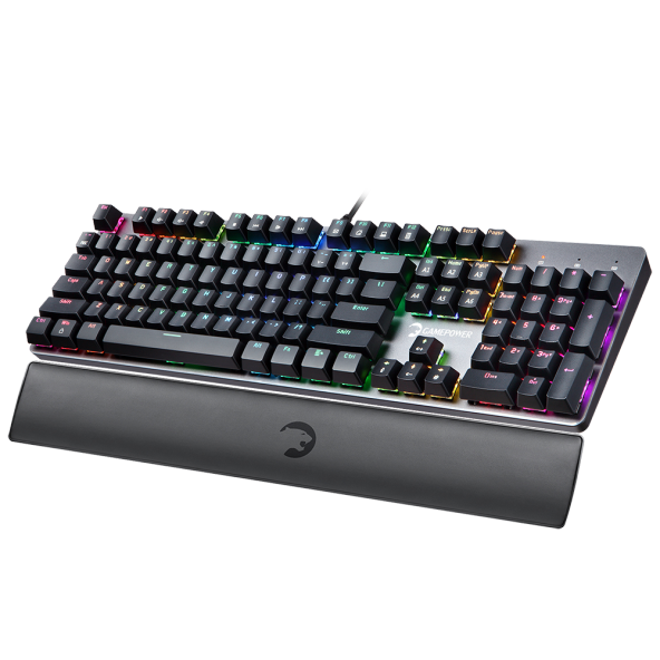 Gamepower OGRE RGB Red Kırmızı Switch Gaming oyuncu Gerçek Mekanik Klavye ( RGB ) - Resim 2