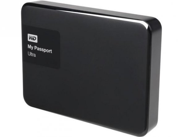 Western Digital 2TB My Passport Ultra Taşınabilir Hard Disk USB 3.0 - WDBBKD0020BBK-NESN Siyah