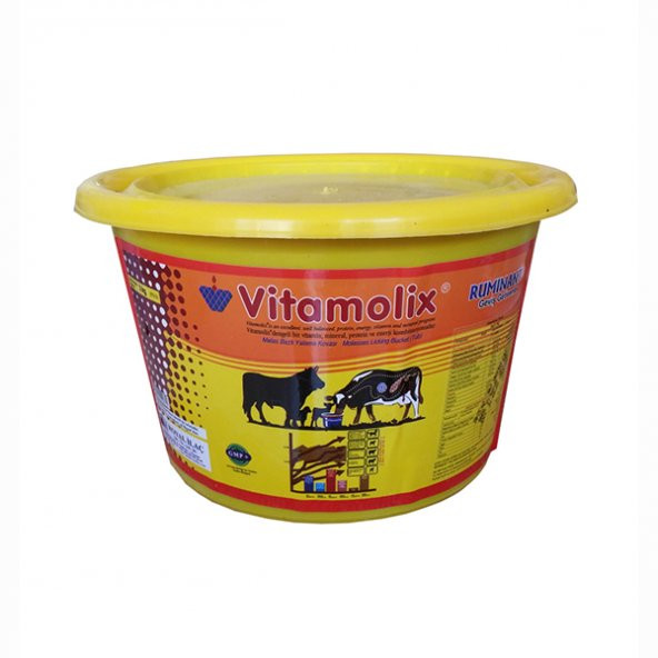 Vitamolix 3 kg Ruminant Yalama Kovası