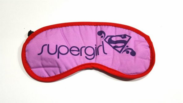 Uyku gözlüğü - maskesi SUPERMAN SUPERGIRL