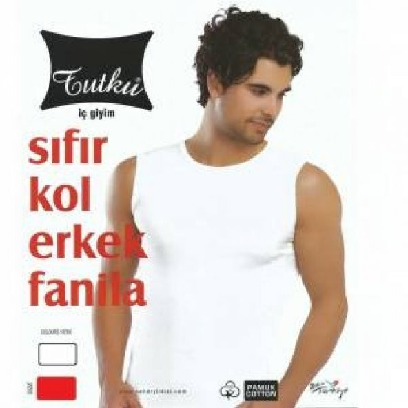 Tutku 3lü Paket Erkek Sıfır Kol Fanila Siyah