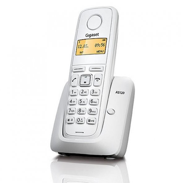GIGASET A120 Dect Lcd Ekran Caller ID 50 Rehber Hafızalı Telefon Beyaz