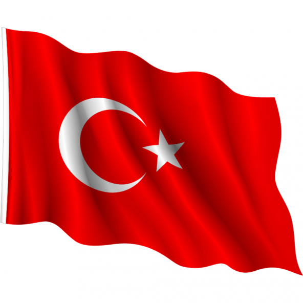 Vatan Türk Bayrağı 150x225 cm Bez Bayrak