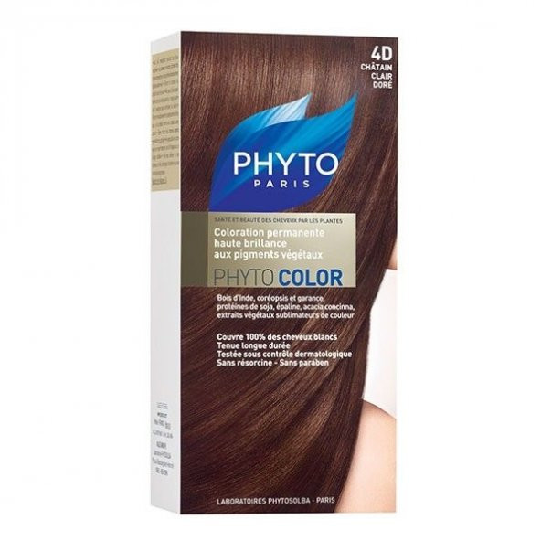 Phyto Color 4D Chatain Clair Dore