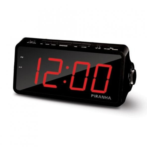Piranha Timezone W Type Alarm Saatli Radyo