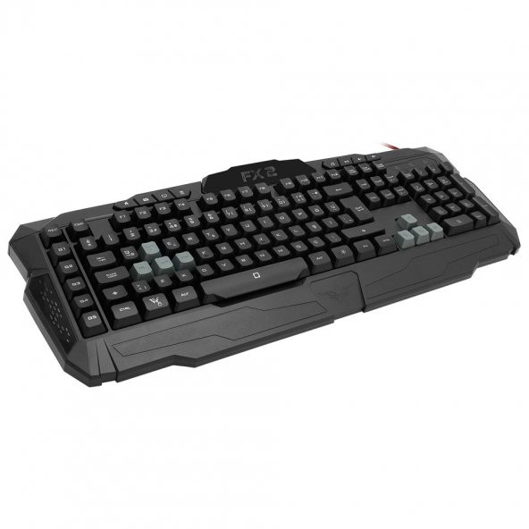 Frisby Gamemax FK-G406QU FX2 Pro Yeni Seri Kablolu Macrolu RGB 7 Renk Işıklı Gaming Oyuncu Klavyesi Mekanik Hisli - 5