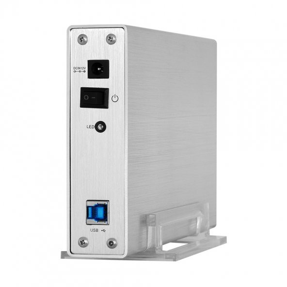 Frisby FHC-3520S Gümüş 3.5 inc Alüminyum SATA USB 3.0 Harici Harddisk Kutusu HDD Kutu External Hard disk Kutusu Yeni Seri 8 TB HDD Destekler - 2