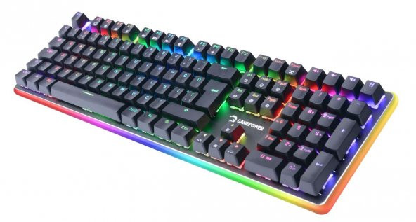 Gamepower Saber RGB Red Kırmızı Switch Gaming Oyuncu Mekanik Klavye - 2
