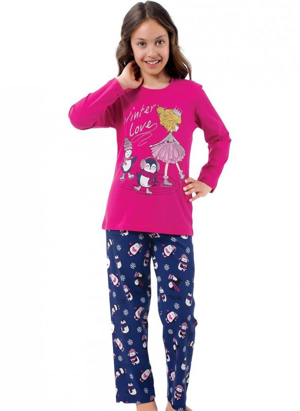 Özkan 41883 Kız Çocuk Pijama Takımı