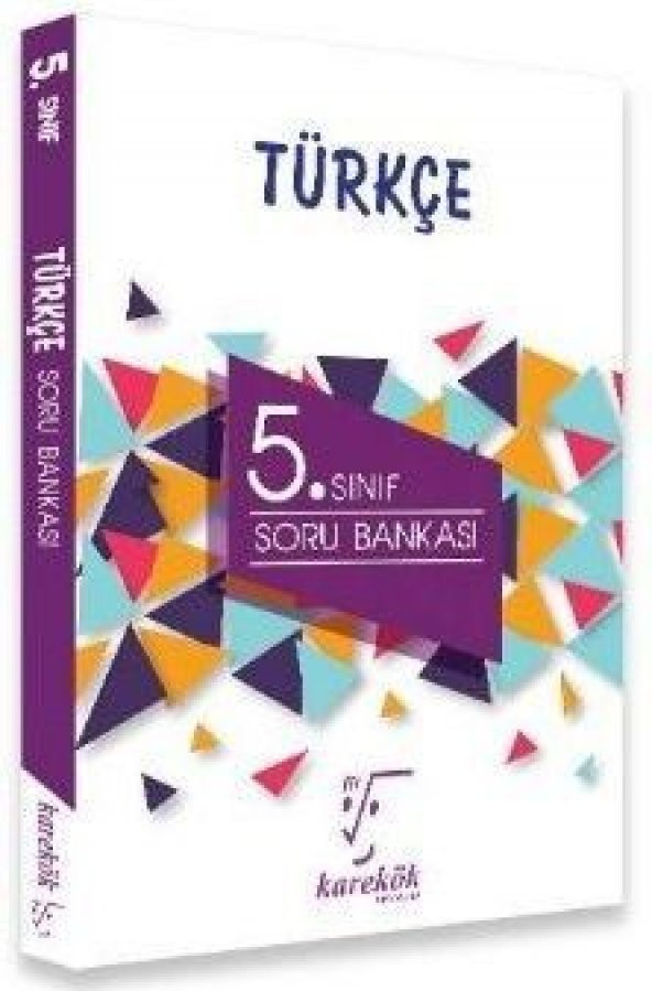 Karekök Yayınları 5.Sınıf Türkçe Soru Bankası