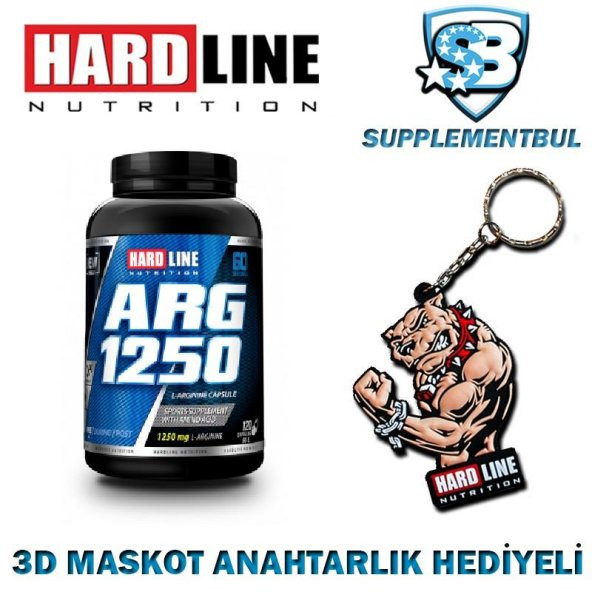 Hardline ARG 1250 120 Kapsül + 3D Maskot Anahtarlık Hediyeli