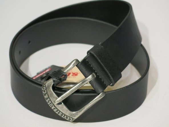 LEVIS ERKEK HAKİKİ DERİ KEMER 38016-0098 SİYAH