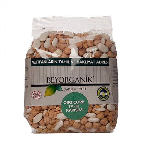 BeyOrganik Organik Çorbalık Tahıl Karışımı (Anadolu-Kuru), 500gr