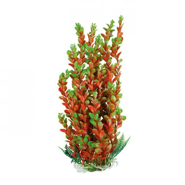 Plastik Yeşil-Turuncu Bitki 41-43 cm