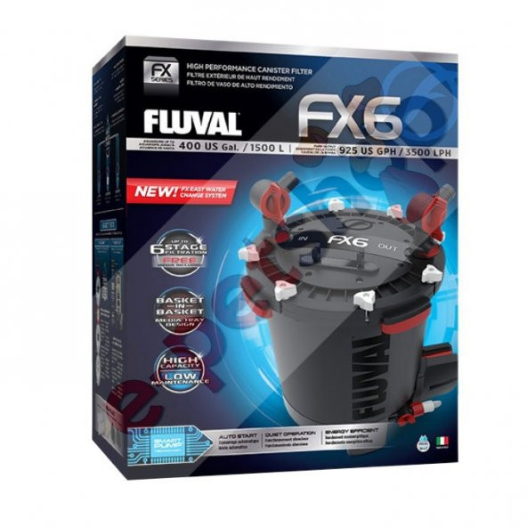 Fluval FX6 Akvaryum Dış Filtresi