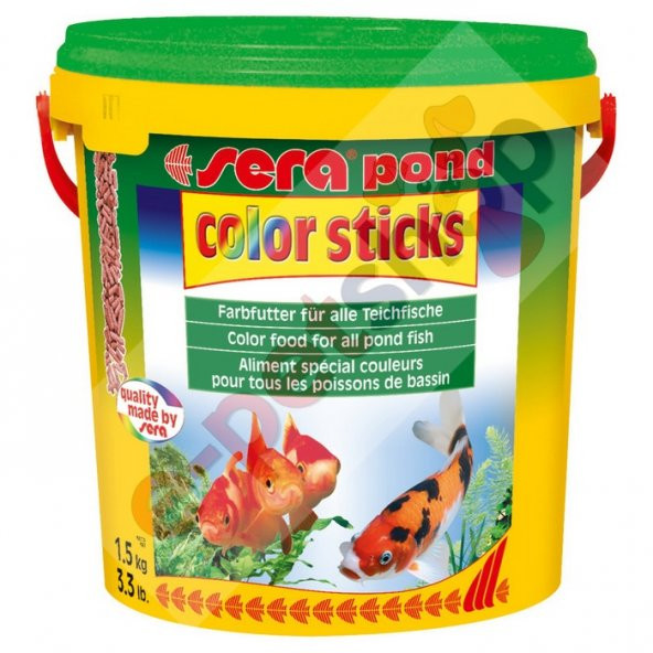 Sera Pond Color Sticks Havuz Balığı Sticks Renk Yemi 10 l