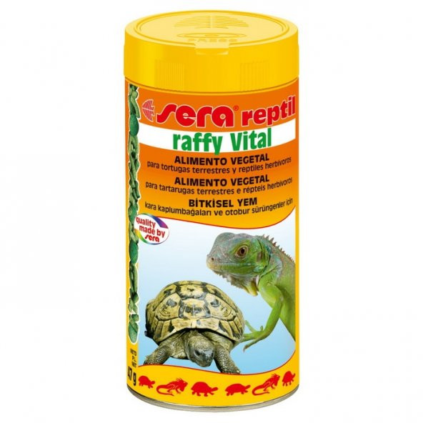 Sera Raffy Vital Kaplumbağa ve Sürüngen Yemi 250 ml