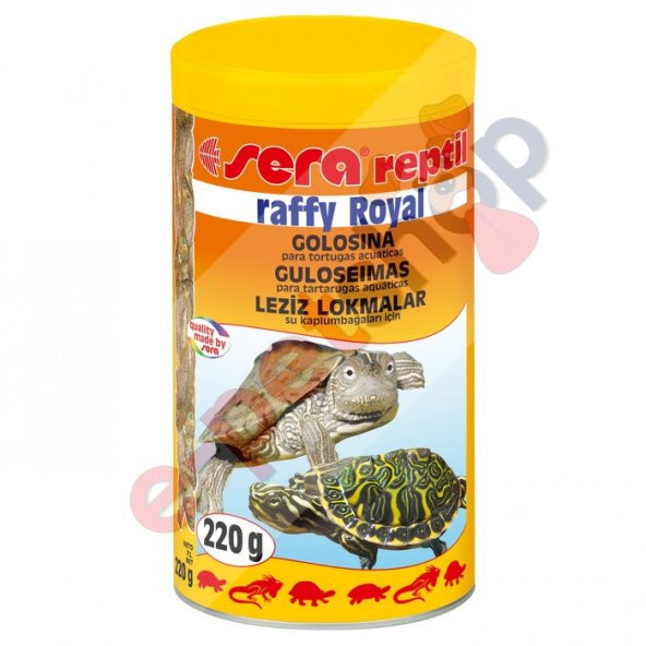 Sera Raffy Royal Kaplumbağa ve Sürüngen Yemi 1000 ml