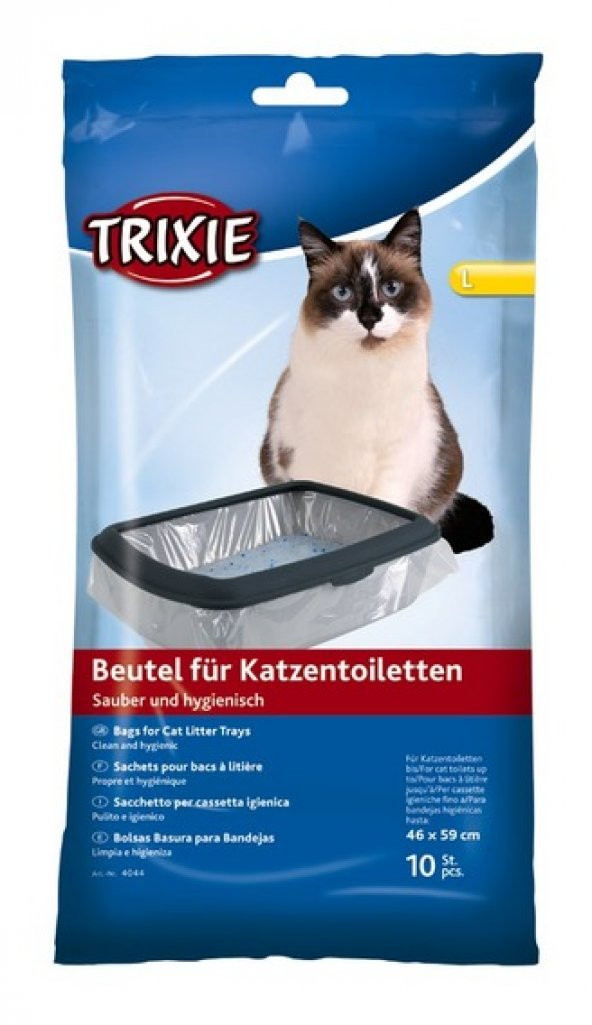 Trixie Kedi Tuvaleti İçin Kedi Kumu Torbası L 46x59cm 10 Adet