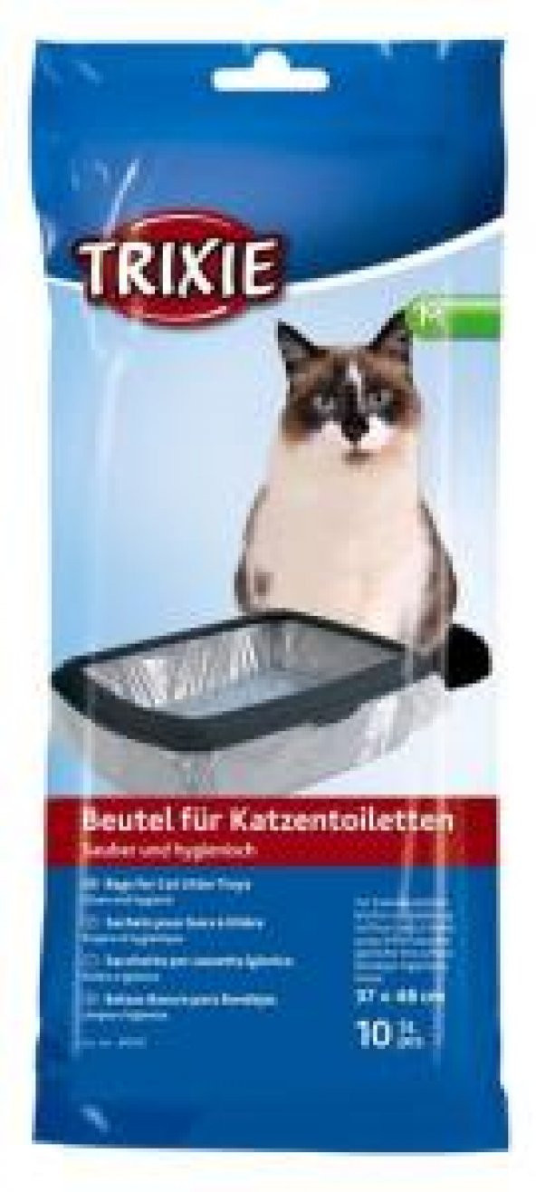 Trixie Kedi Tuvaleti İçin Kedi Kumu Torbası M 37x48cm, 10 Adet