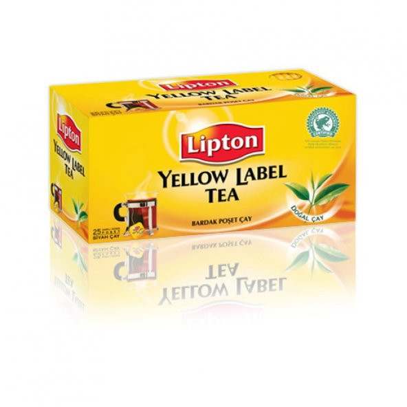 Lipton Yellow Label Bardak Poşet Çay 25 li Paket