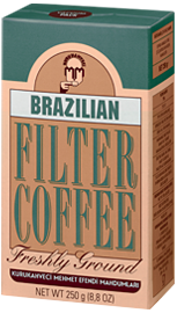 Mehmet Efendi Brazilian Filtre Kahve 250 gr.