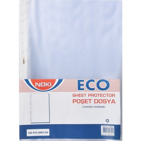 Noki Poşet Dosya Eco 100lü Paket