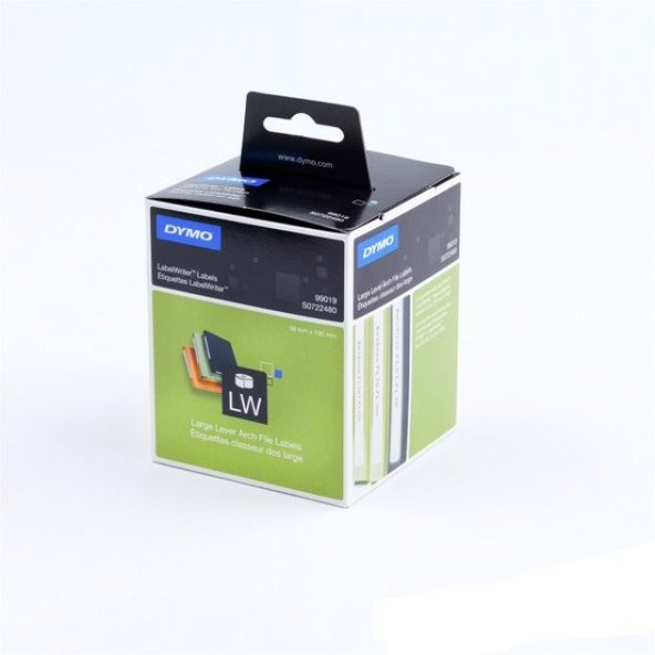 LW Geniş Klasör Sırt Etiketi, 110 etiket/paket,190x 59mm (99019)