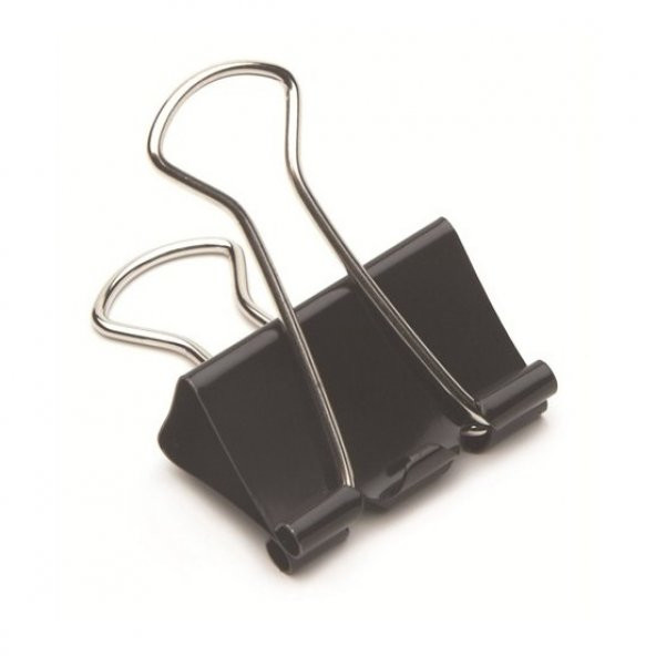 Mas Omega Çelik Kıskaç (siyah 25mm) 3lü Paket