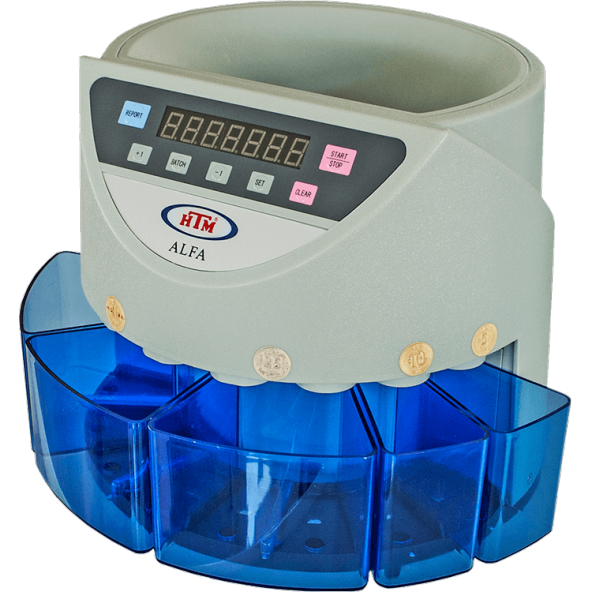 Htm Alfa Demir Bozuk Madeni Para Sayma Makinesi Makinası - 2