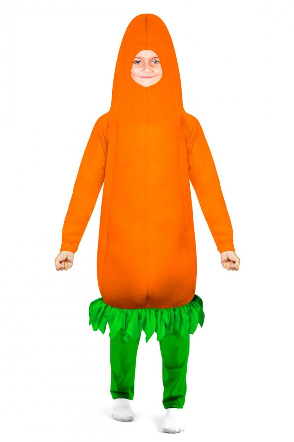 Havuç Kostümü Çocuk Kıyafeti