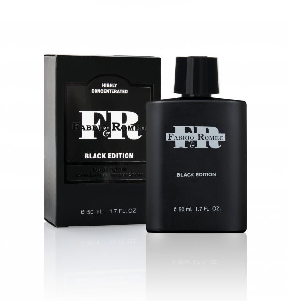 Fabrıo&Romeo Black Afrodizyak Edp 50Ml Erkek Parfüm