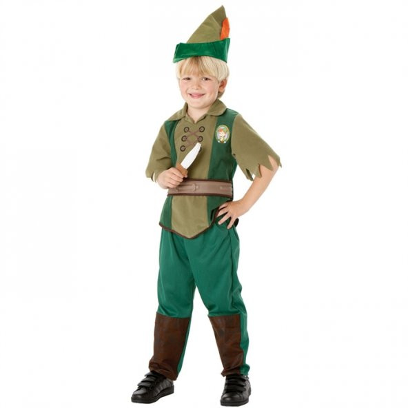 Peter Pan Çocuk Kostüm 5-6 Yaş