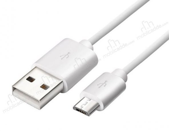 USB Type-C Dayanıklı Beyaz Data Kablosu 1m TYPE C