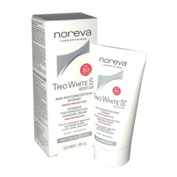 Noreva Trio White S Intensive Photoprotection Skincare cream 40 ML SKT : 07/2020