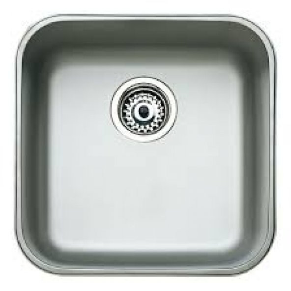 TEKA BE 40X40 TEZGAH ALTI PASLANMAZÇELİK MERMER ALTI EVYE - 3