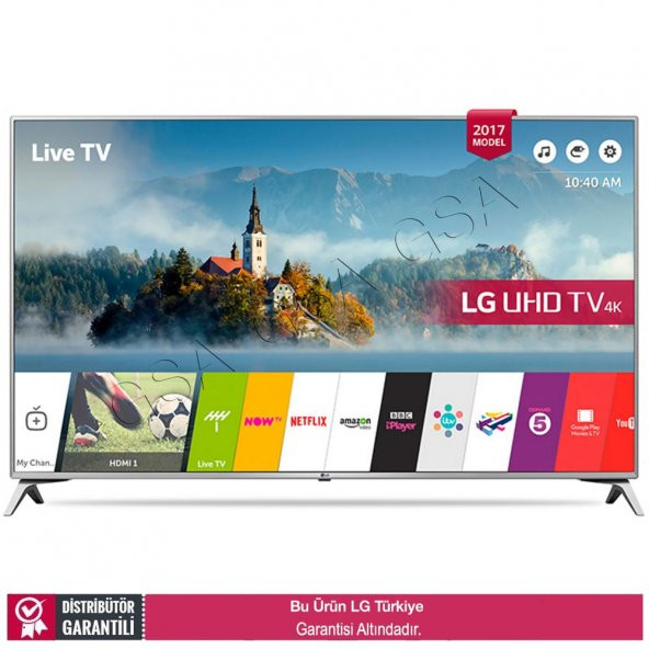 LG 43UJ651V 108 Ekran webOS 3.5 Dahili Uydu Smart LED TV