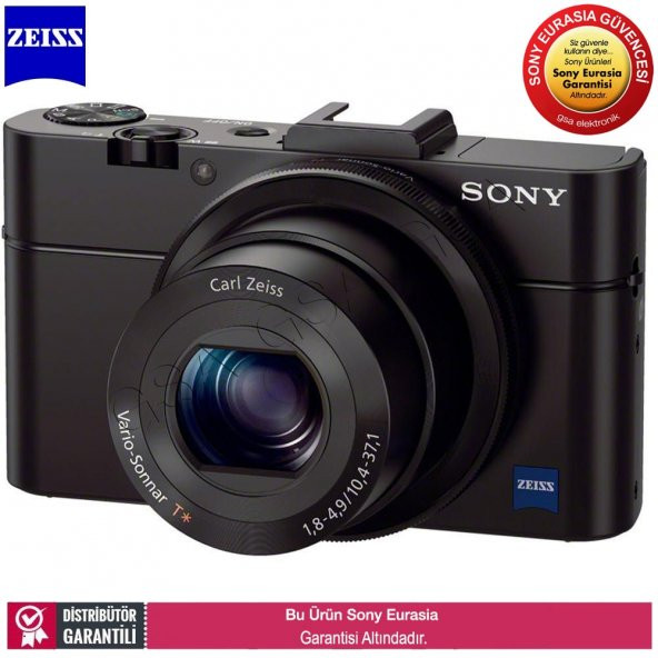 Sony DSC-RX100 MII 20,0MP Aynasız Fotoğraf Makinesi